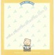 Ano 1984. Conjunto de Papel de Carta BOO GEY WOO Fresh Menu Sanrio