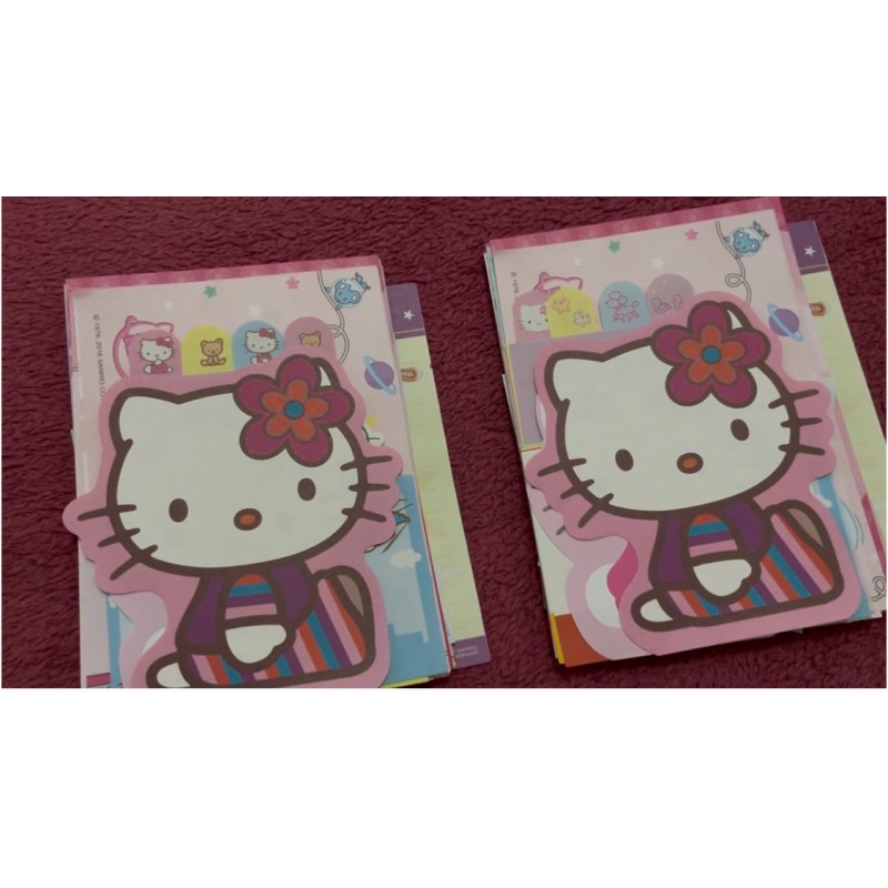 Coleção 80 Notas Hello Kitty Originais Sanrio