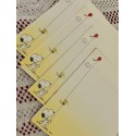 Coleção de Papéis de Carta Snoopy Hallmark Crown Trademarket