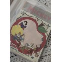 Pasta & Coleção de Papéis de Carta Disney ANTIGOS Originais