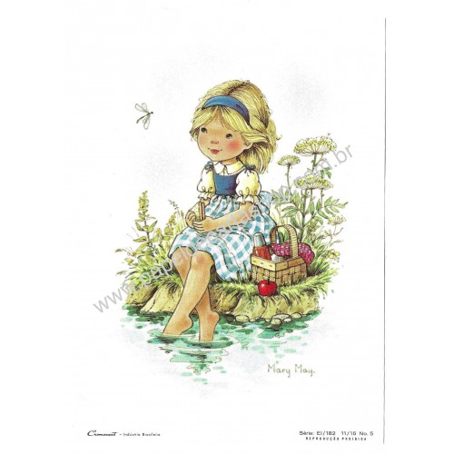 Gravura Antiga Cromocart Série E1/182 11/16 N.5