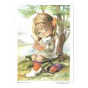 Gravura Antiga Cromocart Série E1/24 menor N.2