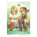 Gravura Antiga Cromocart Série E1/209 11/16 N.1
