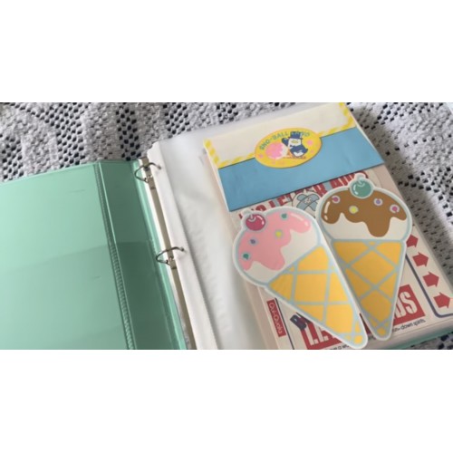 Coleção Rara de Papéis de Carta Antigos Originais Sanrio Volume 5
