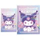 Ano 2025. Conjunto de Papel de Carta Kuromi Sanrio