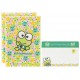 Ano 1997. Conjunto de Papel de Carta KeroKeroKeroppi G Vintage Sanrio