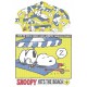 Conjunto de Papel de Carta Snoopy Hits the Beach Vintage Hallmark