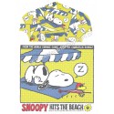 Conjunto de Papel de Carta Snoopy Hits the Beach Vintage Hallmark