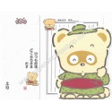Ano 1986. Conjunto de Papel de Carta Pokopon’s Diary Sanrio