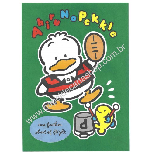Ano 1990. Conjunto de Papel de Carta Pekkle VD Vintage Sanrio