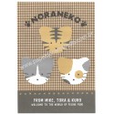 Ano 1987. Conjunto de Papel de Carta Noraneko G Vintage Sanrio