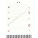 Ano 1987. Conjunto de Papel de Carta Brownie's Story CAZ Vintage Sanrio