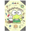 Ano 1992. Conjunto de Papel de Carta Keroppi CLR Vintage Sanrio