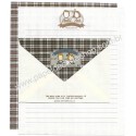 Ano 1984. Conjunto de Papel de Carta Vaudeville Duo Broadway NY CMA Sanrio