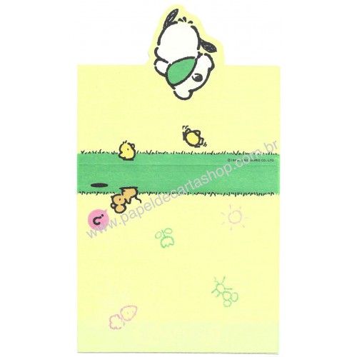 Ano 1992. Conjunto de Papel de Carta Pochacco CRS Vintage Sanrio