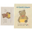 Ano 1996. Conjunto de Papel de Carta Mr. Bears Dream Vintage Sanrio