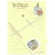 Kit 2 Conjuntos de Papéis de Carta Importados The World of Peter Rabbit