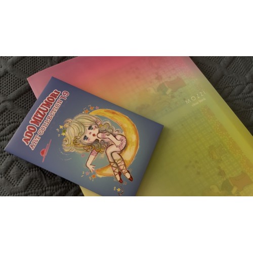 Coleção de Papéis de Carta & Postais ADO MIZUMORI Original Japão