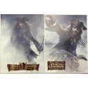 Kit com 2 Papéis de Carta Avulsos Disney Piratas do Caribe