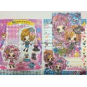 Conjunto de Papel de Carta Romantic Friends ADE - Kamio Japan