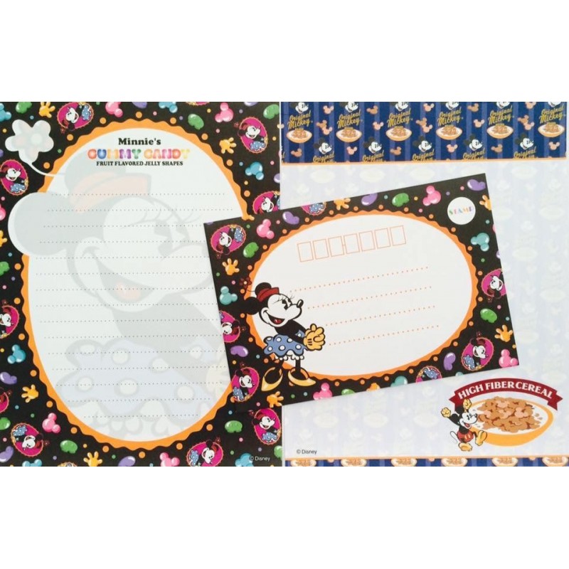 Conjunto de Papel de Carta Disney Minnie Mouse Candy