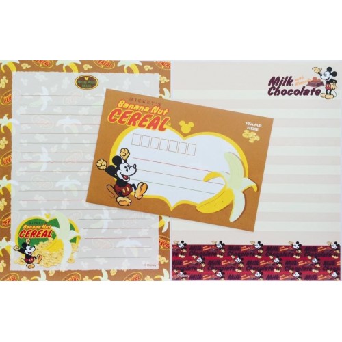 Conjunto de Papel de Carta Disney Mickey Mouse Brand 1