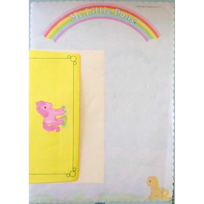 Conjunto de Papel de Carta IMPORTADO My Little Pony (RS)