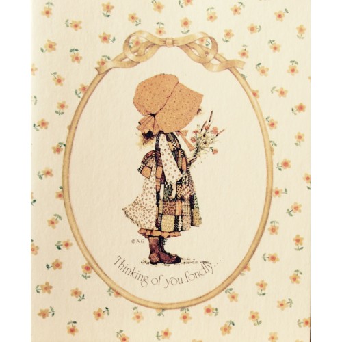 Cartão ANTIGO HOLLY HOBBIE P5