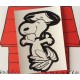 Postalete ANTIGO IMPORTADO COM SELINHO PARA COLAR Snoopy G2 Hmk