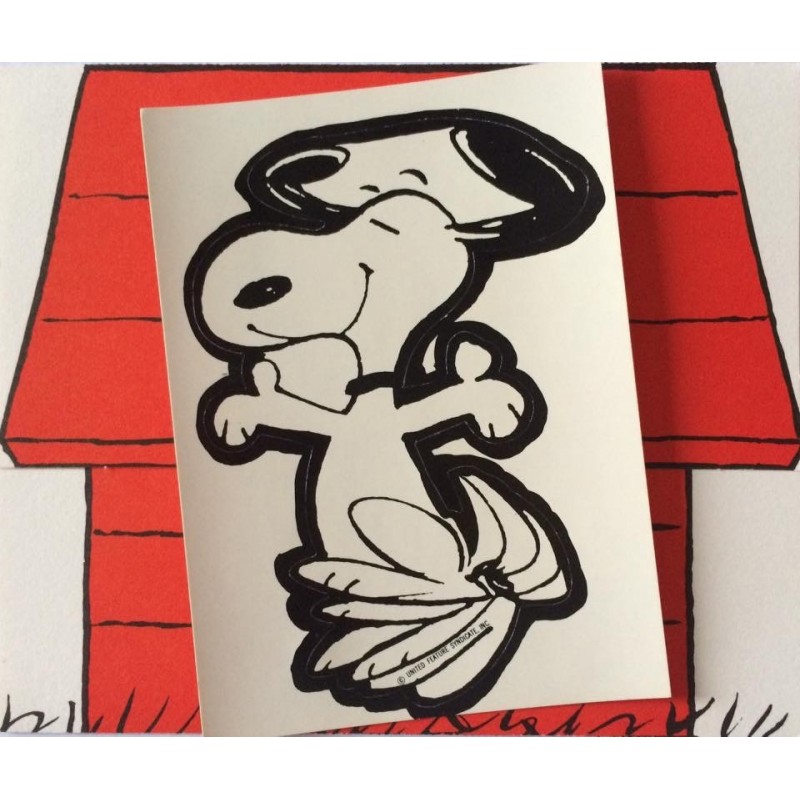 Postalete ANTIGO IMPORTADO COM SELINHO PARA COLAR Snoopy G2 Hmk